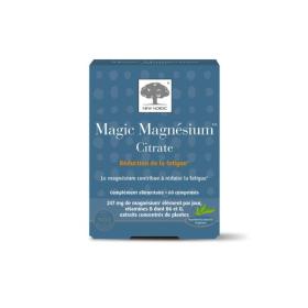 NEW NORDIC Magic magnésium citrate 60 comprimés