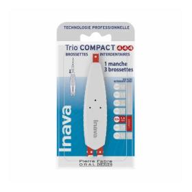 PIERRE FABRE Trio compact brossettes interdentaires 1.5mm