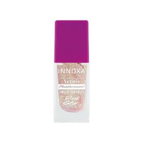 INNOXA Vernis phosphorescent ongles sensibles pink star 8ml