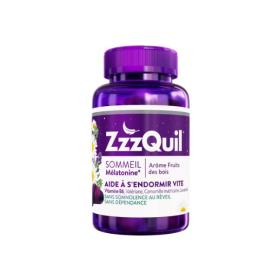 VICKS ZzzQuil fort sommeil arôme fruits des bois 30 gommes