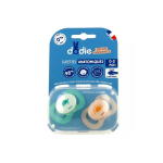 DODIE 2 sucettes anatomiques tortue soleil 0-2 mois