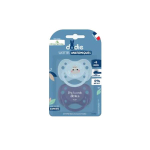 DODIE 2 sucettes anatomiques A102 bleu+6 mois