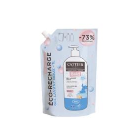 CATTIER Baby gel lavant doux bio éco-recharge 1L