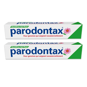 PARODONTAX Gel crème lot 2x75ml