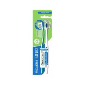 FLUOCARIL Précision 2 brosses à dents interdentaire souple