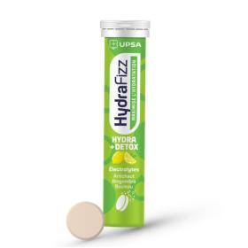 UPSA Hydrafrizz hydra +détox citron 16 comprimés effervescents
