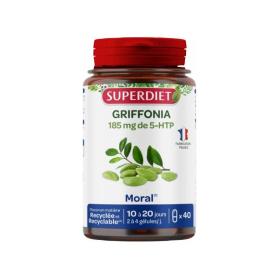 SUPER DIET Griffonnia 185mg de 5-HTP 40 gélules