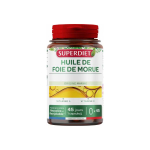SUPER DIET Huile de foie de morue 45 capsules
