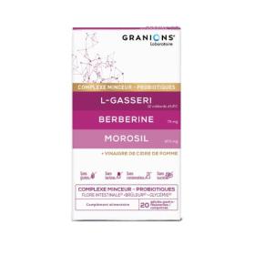 GRANIONS Complexe minceur probiotiques 20 comprimés + 20 gélules