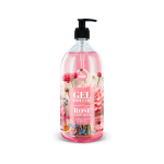 AGETI Les Petits Bains de Provence gel douche rose jasmin blanc 1L
