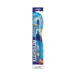 ELGYDIUM Junior brosse à dents splash bleu 7-12 ans
