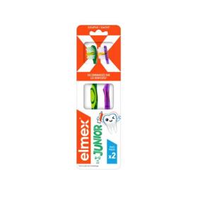 ELMEX Junior brosse à dents 6-12ans duo