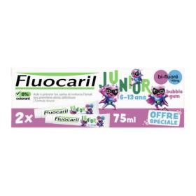 FLUOCARIL Junior bubble gum lot 2x50ml