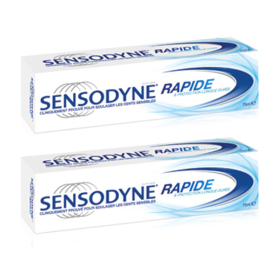 SENSODYNE Rapide lot 2x75ml