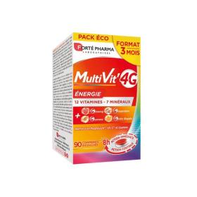 FORTÉ PHARMA MultiVit'4G énergie 90 comprimés bicouches