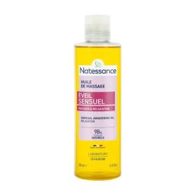 NATESSANCE Huile de massage éveil sensuel 250ml