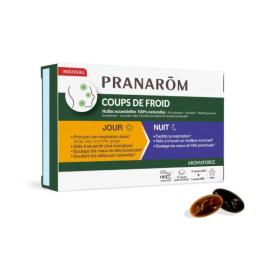 PRANAROM Aromaforce coups de froid jour/nuit 15 capsules