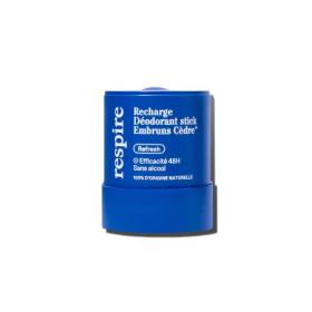 RESPIRE Déodorant stick embruns cèdre recharge 50g