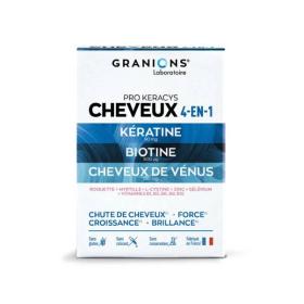 GRANIONS Pro keracys cheveux kératine 1000mg 90 comprimés