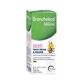 EG LABO Bronchokod naturel enfant sirop toux sèche & grasse 100ml