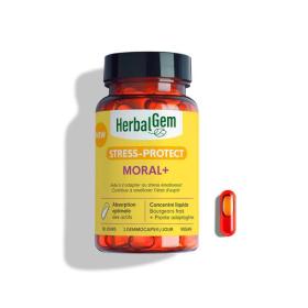 HERBALGEM Gemmocaps stress-protect moral+ 30 gélules