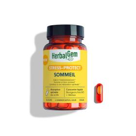 HERBALGEM Gemmocaps stress protect sommeil 30 gélules