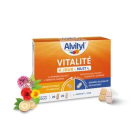ALVITYL Vitalité 20 comprimés jour + 20 comprimés nuit
