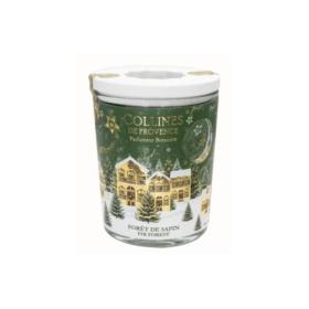 COLLINES DE PROVENCE Bougie de noël forêt de sapin 360g