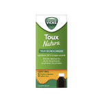 VICKS Toux natura toux sèche et grasse 140ml