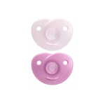 AVENT Soothie 2 sucettes orthodontiques rose 0-6 mois