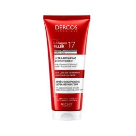 VICHY Dercos collagen filler 17 après shampooing ultra-réparateur 200ml