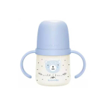 SUAVINEX Night & day biberon bec souple avec anses 150ml bleu 6 mois et +