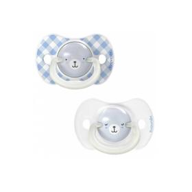 SUAVINEX Night & day 2 sucettes SX pro bleu 0-6 mois