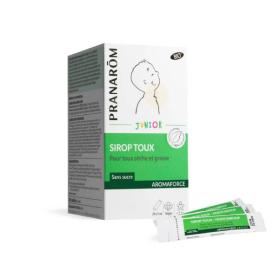 PRANAROM Aromaforce junior sirop toux sèche et grasse bio 20 sticks