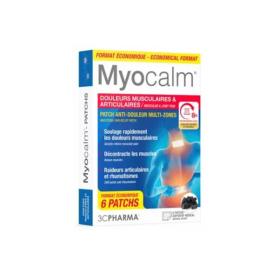 LES 3 CHÊNES Myocalm douleurs musculaires & articulaires 6 patchs