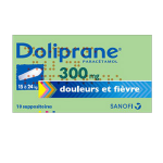 DOLIPRANE 300mg 10 suppositoires