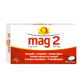 COOPER Mag 2 100mg 60 comprimés