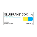 SANOFI Geluprane 500mg 16 gélules