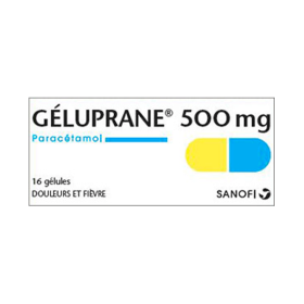 SANOFI Geluprane 500mg 16 gélules