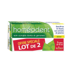 BOIRON Homéodent soin complet dents et gencives citron lot 2x75ml