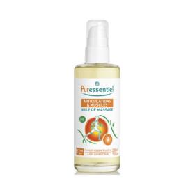 PURESSENTIEL Effort musculaire huile de massage bio arnica gaulthérie 200ml