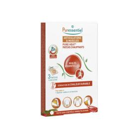 PURESSENTIEL Articulations et muscles pure heat 3 patchs chauffants