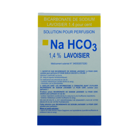 LAVOISIER Bicarbonate de sodium 1,4% solution pour perfusion 500ml