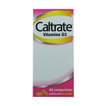WYETH Caltrate vitamine D3 600mg/400 UI 60 comprimés pelliculés