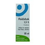 THEA Fluidabak 1,5 % collyre en solution 10ml