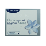 BIOGARAN Levonorgestrel 1500 microgrammes 1 comprimé