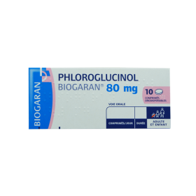 BIOGARAN Phloroglucinol 80mg 10 comprimés orodispersibles