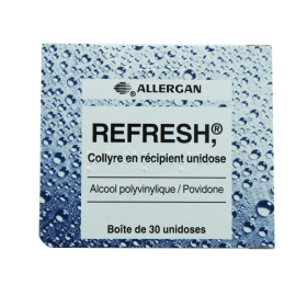 ALLERGAN Refresh collyre 0,4ml en 30 récipients unidoses