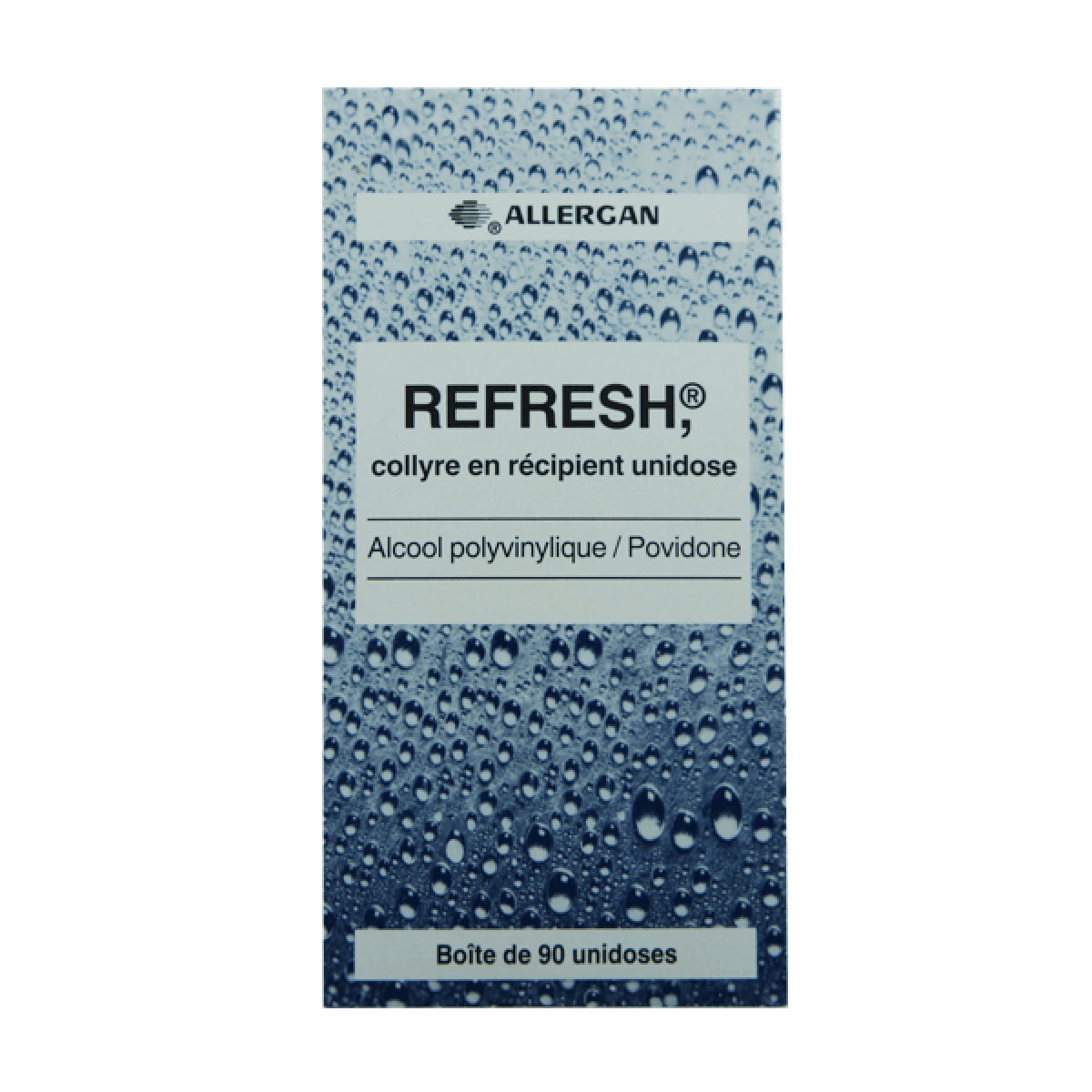 ALLERGAN Refresh collyre 0,4ml en 90 récipients unidoses Médicaments