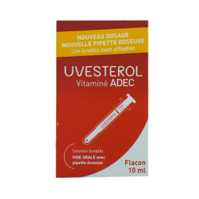CRINEX Uvesterol vitamine A.D.E.C. solution buvable 10ml
